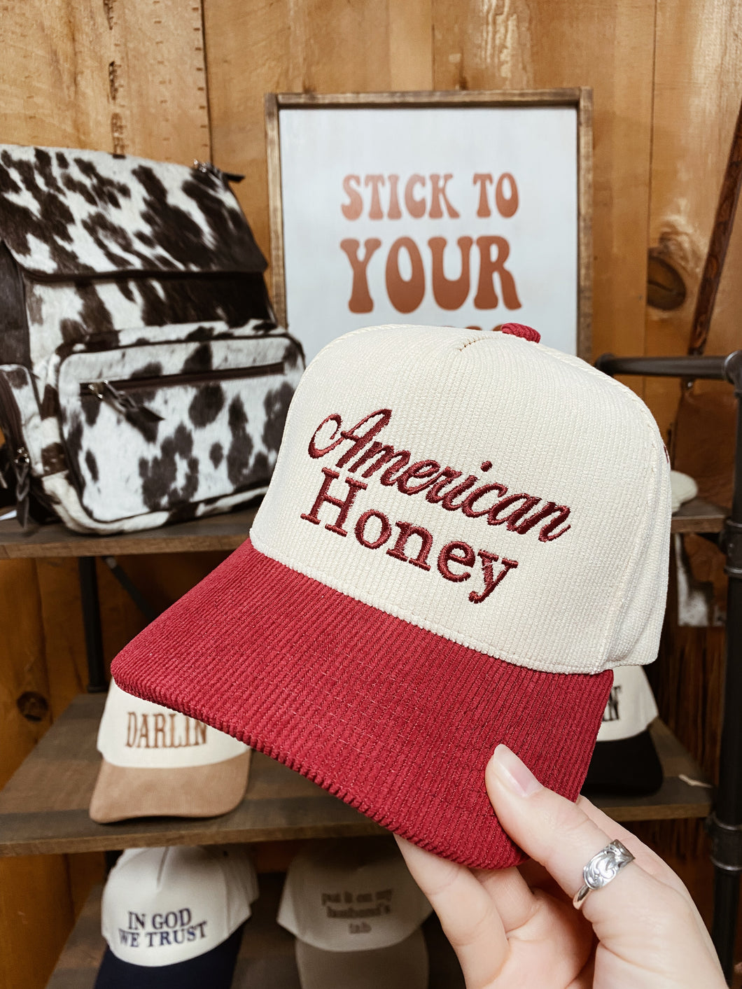 American Honey Corduroy Hat