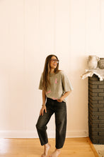 Load image into Gallery viewer, Pink Leopard Oversized Graphic Tee