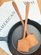 Load image into Gallery viewer, Wooden Curved Spatula