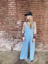 Load image into Gallery viewer, Denim Overall Jumpsuit