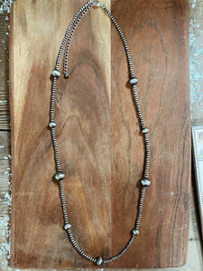 Long Layering Pearl Necklace