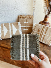 Load image into Gallery viewer, Handwoven Southwest Wool Coasters H033