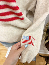 Load image into Gallery viewer, American Flag Sweater