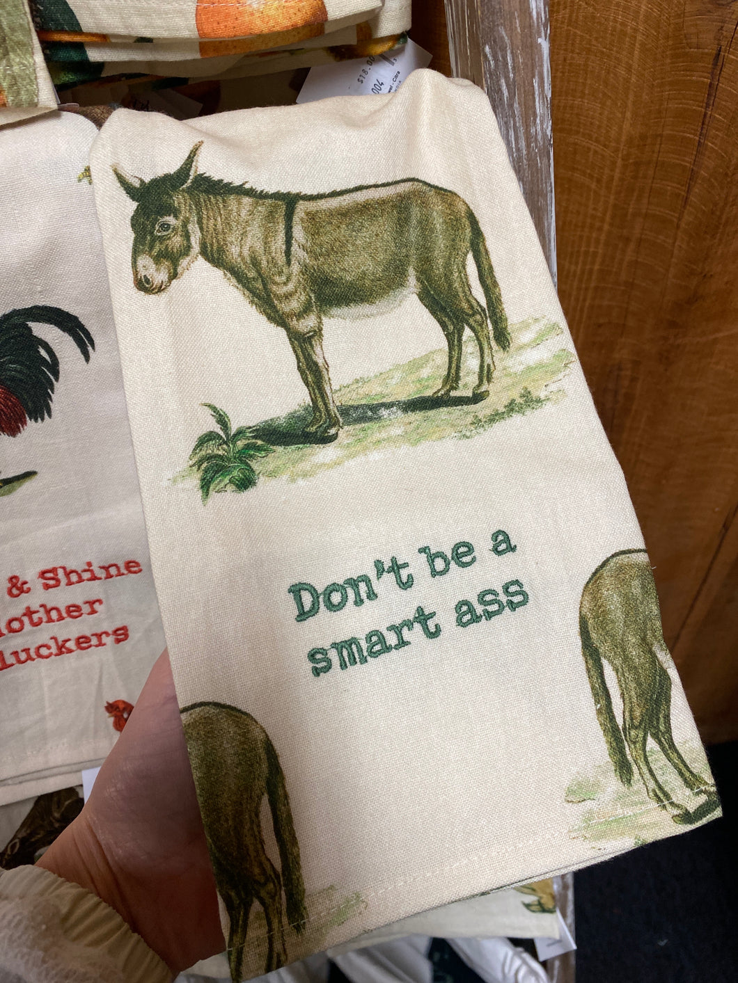 Smartass Tea Towel H005