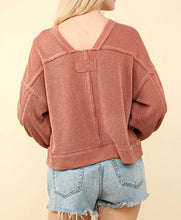 Load image into Gallery viewer, Cedarwood Ribbed Long Sleeve