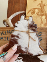 Load image into Gallery viewer, Cowhide Coasters - Set of 4