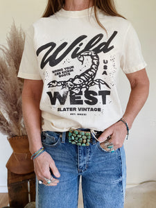 Wild West Meets Grunge Graphic Tee