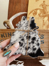 Load image into Gallery viewer, Cowhide Coasters - Set of 4