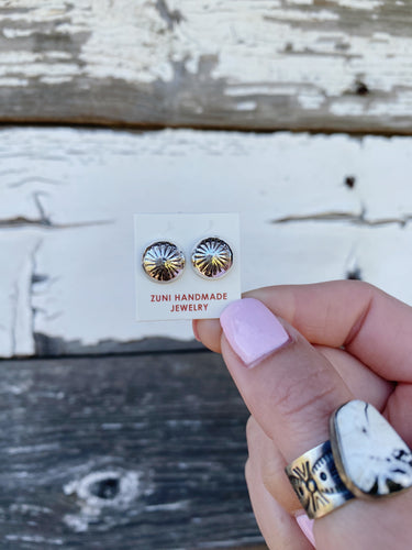 Sterling Stamped Earrings - Native Made