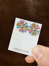 Load image into Gallery viewer, Opal Cluster Earrings TC