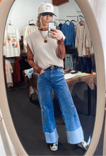 Load image into Gallery viewer, Dark Wash Tall Cuff Jeans