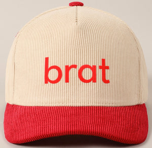 Brat Corduroy Hat