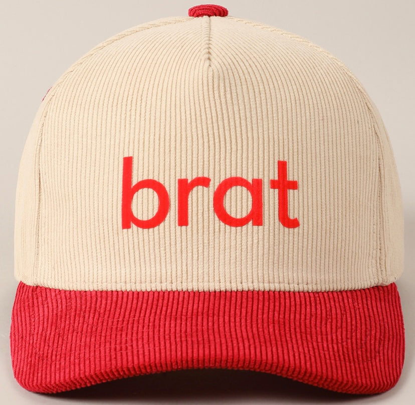 Brat Corduroy Hat