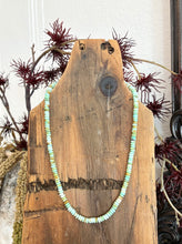 Load image into Gallery viewer, Amazonite Rondelle Necklace