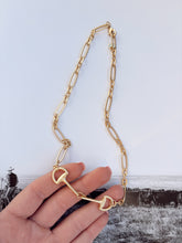 Load image into Gallery viewer, Gold Dainty Bit Necklace - USA Made