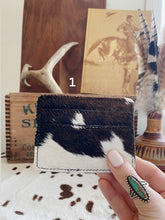 Load image into Gallery viewer, Handmade Cowhide Mini Wallet