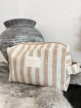 Load image into Gallery viewer, The Striped Makeup Bag