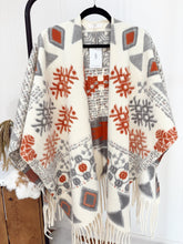 Load image into Gallery viewer, Fringed Cape