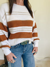 Load image into Gallery viewer, Striped Knit Sweater