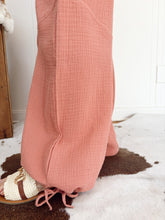 Load image into Gallery viewer, Cotton Gauze Tie Pants