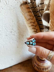 Multi Stone Turquoise Ring ~ Size 6 TC