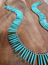 Load image into Gallery viewer, Needle Turquoise Necklace