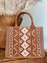 Load image into Gallery viewer, Chocolate Aztec Wrangler Purse H024