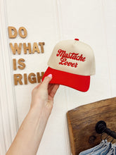 Load image into Gallery viewer, Mustache Lover Hat - Red