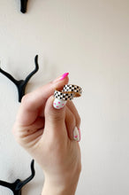 Load image into Gallery viewer, Chunky Checker Hoops