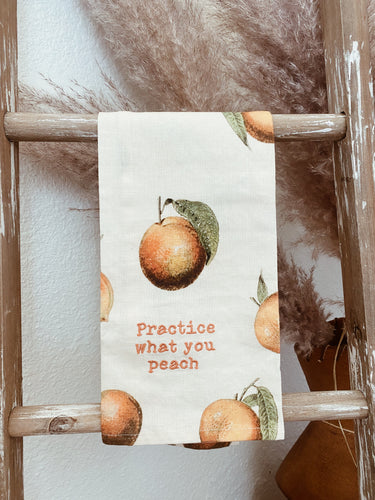 Peach Towel H007