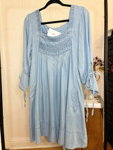 Load image into Gallery viewer, Chambray Stitch Dress