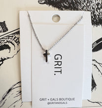 Load image into Gallery viewer, Mini Cross Necklace
