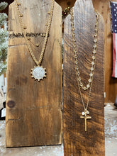 Load image into Gallery viewer, Mixed Cross Necklace