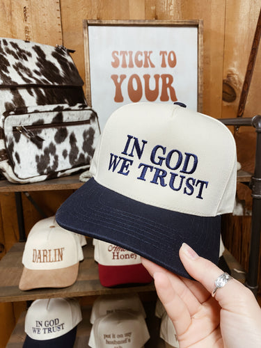 In God We Trust Trucker Hat