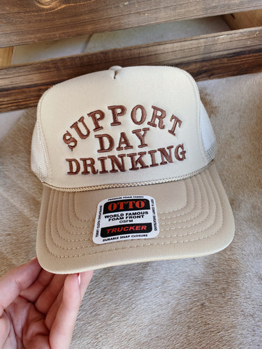 Tan Support Day Drinking Hat