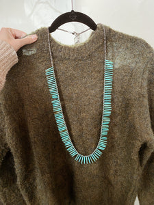 Needle Turquoise Necklace