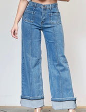 Load image into Gallery viewer, Square Pocket Jeans