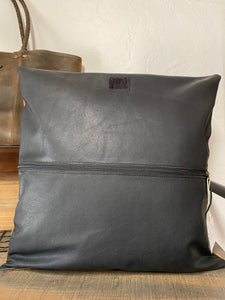 Leather Snaffle Bit Pillow Cover
