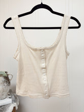 Load image into Gallery viewer, Cotton Lace Detail Top