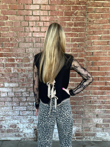 Leopard Wide Leg Pants