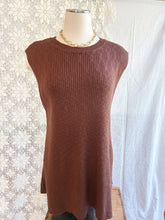 Load image into Gallery viewer, Chocolate Slit Sweater Set