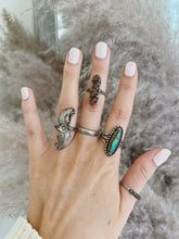 Load image into Gallery viewer, Dainty Turquoise Ring Sz 7