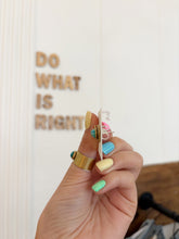 Load image into Gallery viewer, Turquoise Brass Studs