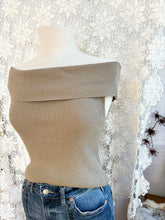 Load image into Gallery viewer, Off Shoulder Moss Top