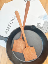 Load image into Gallery viewer, Wooden Curved Spatula