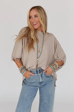 Load image into Gallery viewer, Puff Sleeve Tie Top