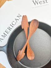 Load image into Gallery viewer, Carved Fish Wooden Spoons