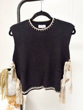 Load image into Gallery viewer, Side Tie Detail Sweater Vest