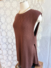 Load image into Gallery viewer, Chocolate Slit Sweater Set