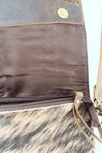 Load image into Gallery viewer, Brindle Leather Fringe Purse